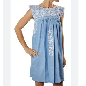 Mi Golondrina Embroidered Dress